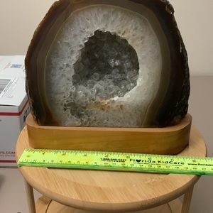 DRUZY agate crystal from Brazil